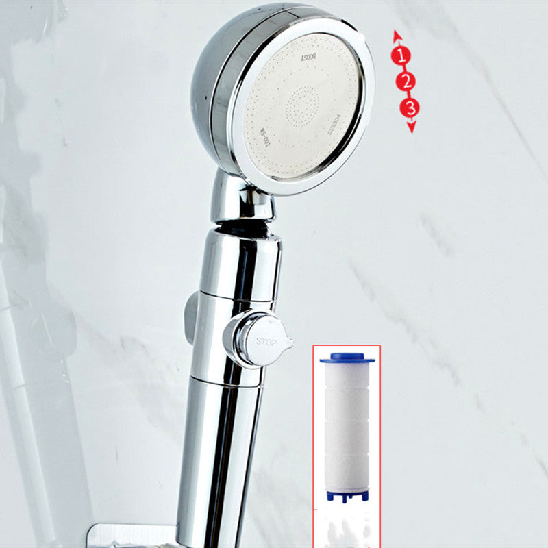 High-Pressure Shower Head with Water Filter and Spray