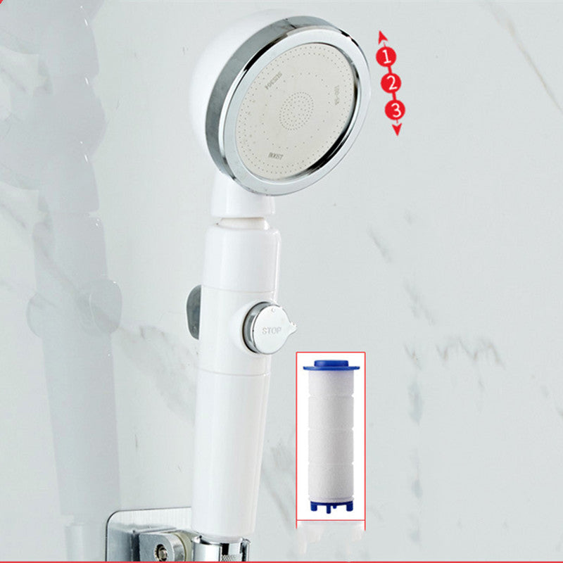 High-Pressure Shower Head with Water Filter and Spray